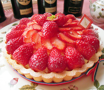 5月のお菓子教室は イチゴ タルト Tarte Aux Fraises です